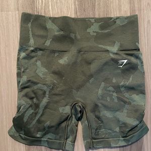 Gymshark camo shorts